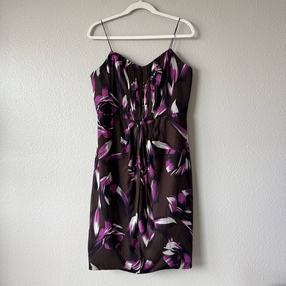 Badgley Mischka Silk Dress Sheath